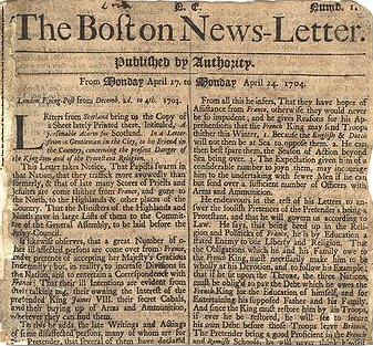 廣告第一次報紙廣告的演變