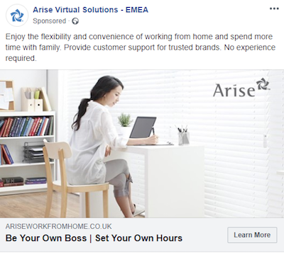 Facebookのリンク広告は見出しを明確にします