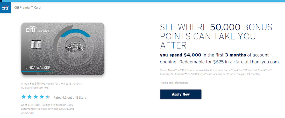 cos'è la personalizzazione della pagina di destinazione post-clic di Citi?