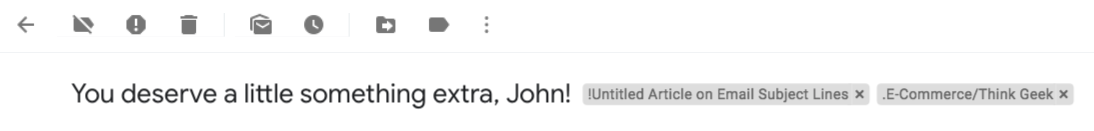 personalizare e-commerce marketing e-mail