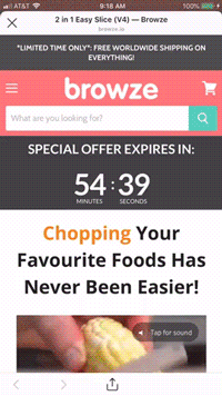 หน้า Landing Page ของกลยุทธ์การตลาดอีคอมเมิร์ซหลังการคลิก