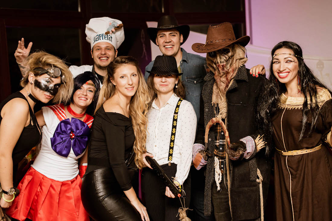 Revisione dell'anno 2018 Romania Halloween