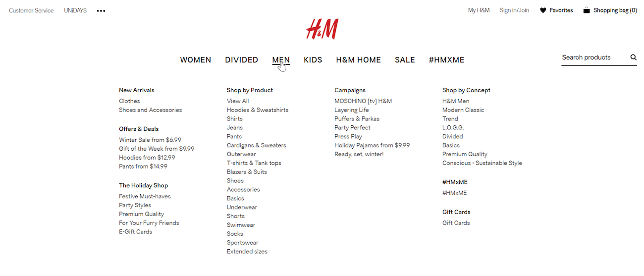 การปรับแต่งแชทบอท H&M