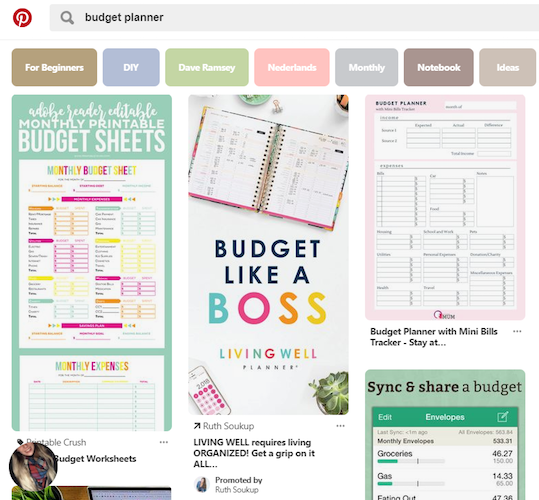 昇格したピンの検索結果