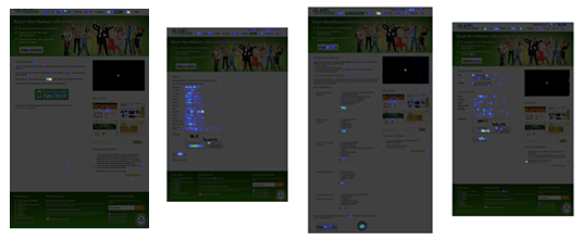 Esempi di mappe di calore Softmedia
