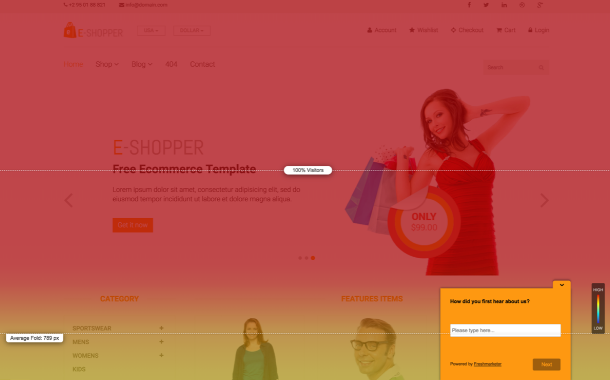 Esempio di mappa di scorrimento