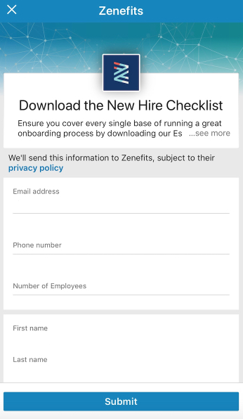 LinkedIn 广告与 Facebook 广告形式