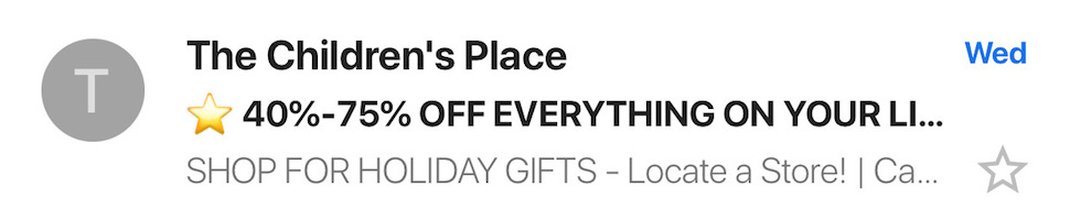 หัวเรื่องอีเมล ความเกี่ยวข้อง อีโมจิ