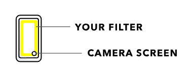 Filter iklan Snapchat