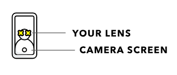 Lensa AR iklan Snapchat