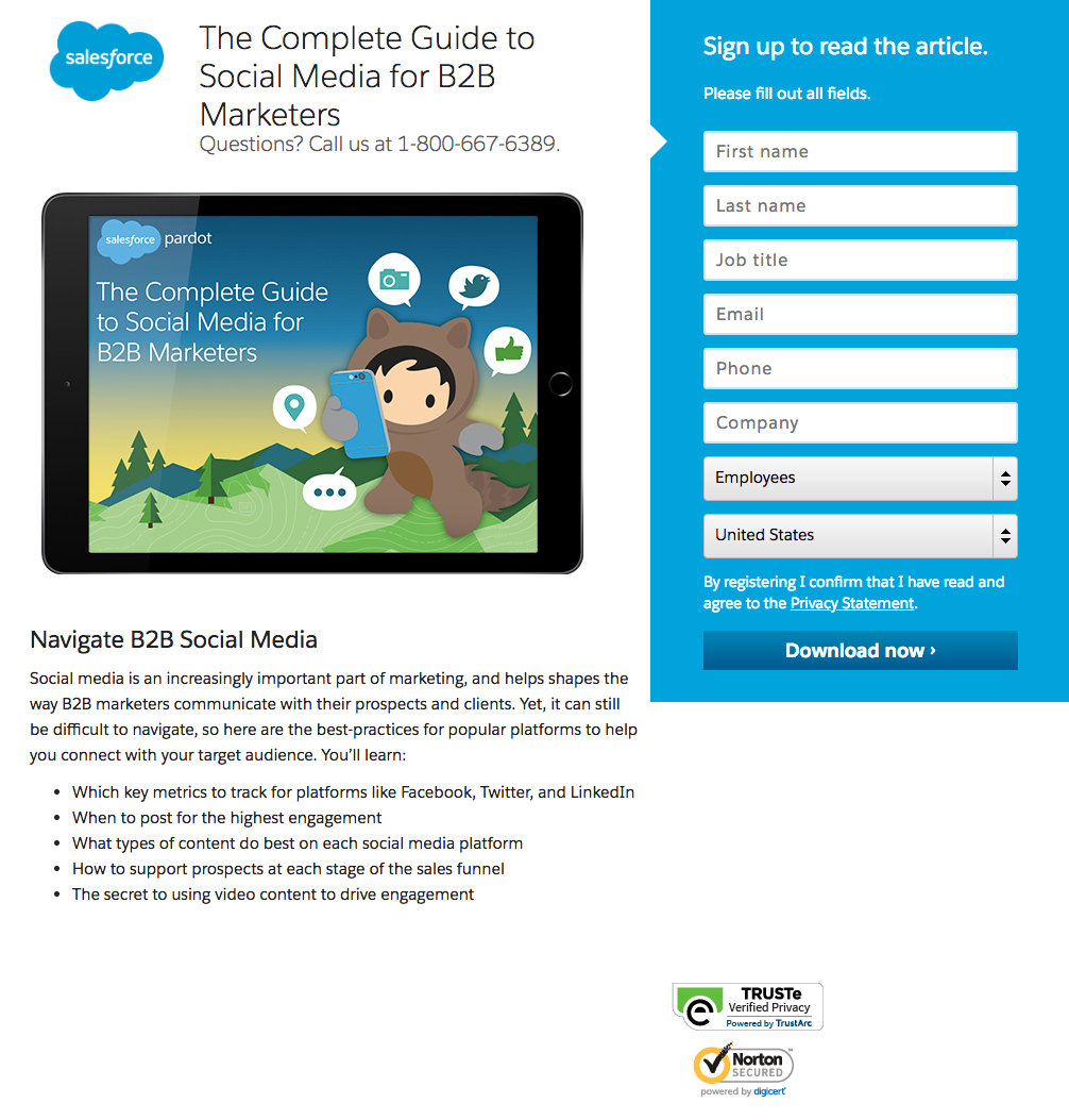 cas d'utilisation pour la personnalisation Salesforce