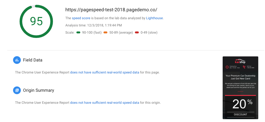 Responsive Page Experiences ตัวสร้างใหม่
