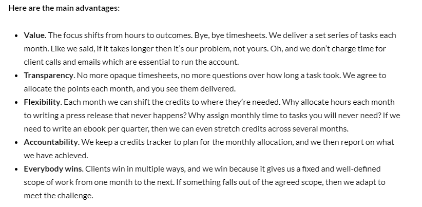 le agenzie stimano i prezzi basati sul credito dei costi del progetto