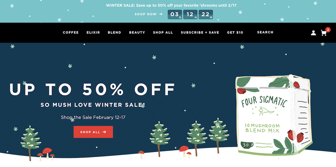 corrispondenza del messaggio del sito Web di personalizzazione dell'e-commerce