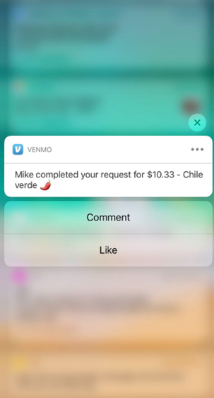 การแจ้งเตือนแบบพุชบนมือถือการส่งข้อความข้ามช่องทาง
