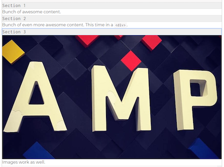 หีบเพลงส่วนประกอบ AMP