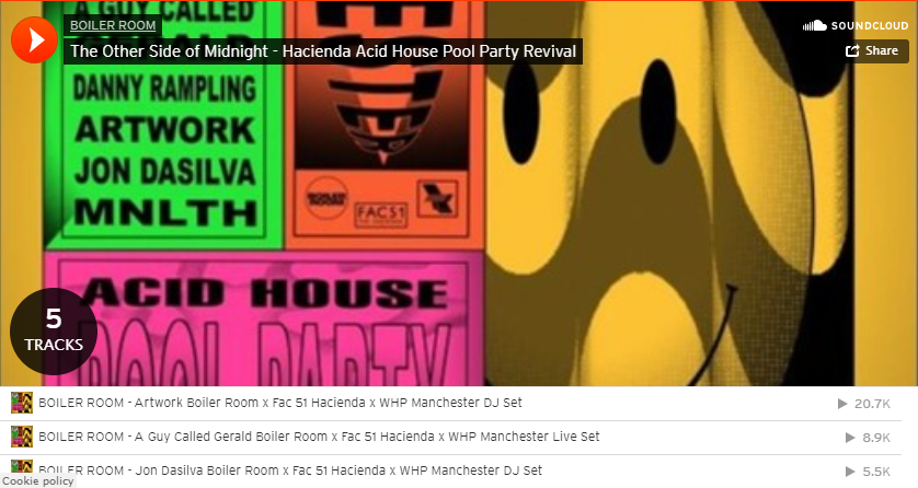 เพลย์ลิสต์ AMP SoundCloud