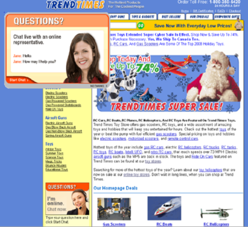 popup yang tidak diinginkan di halaman arahan pasca-klik