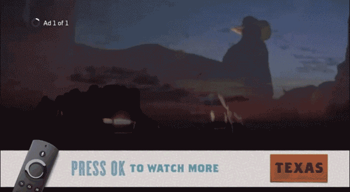 Anúncios de TV interativos do Hulu no Texas