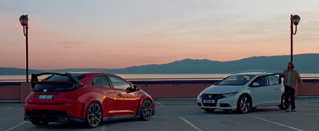 anúncios interativos do bes - vídeo da Honda