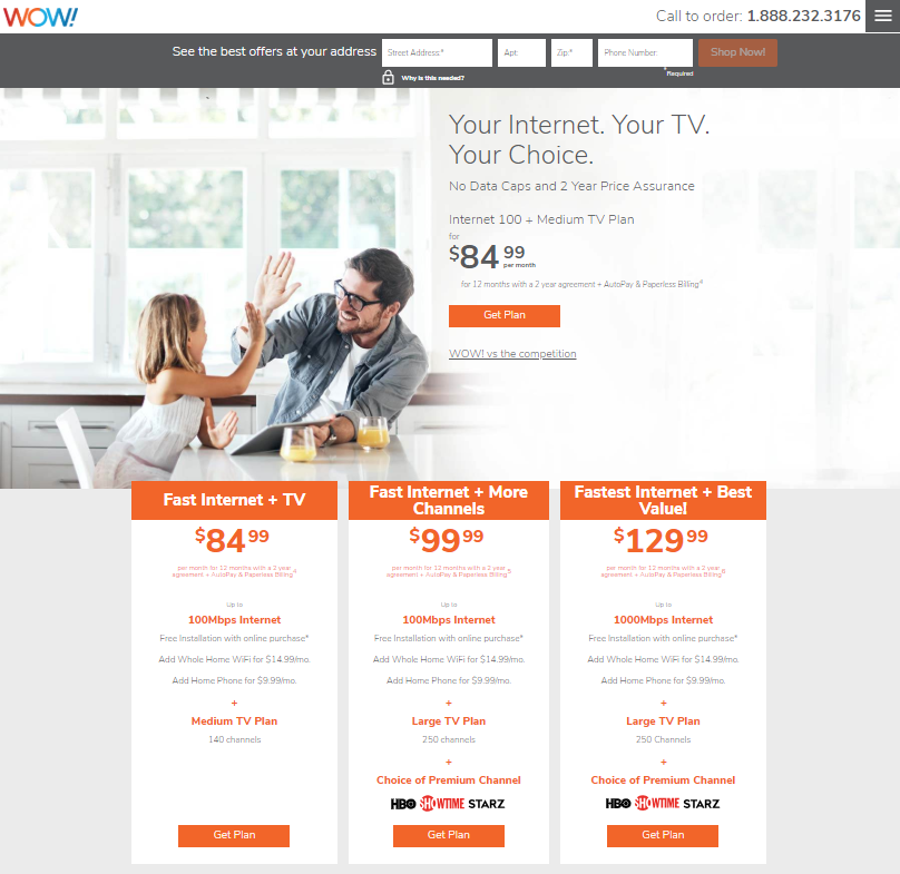 Venta adicional de la página de destino posterior al clic ¡Guau!