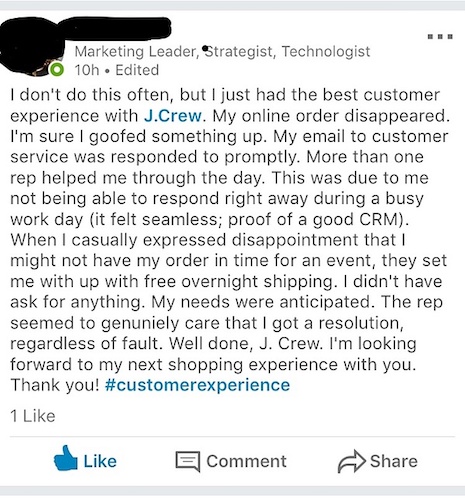 service client de personnalisation de détail