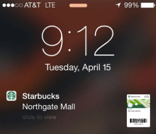 إشعار ستاربكس التخصيص المفرط