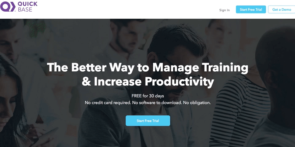 ตัวอย่าง Quick Base แบบหลายขั้นตอน