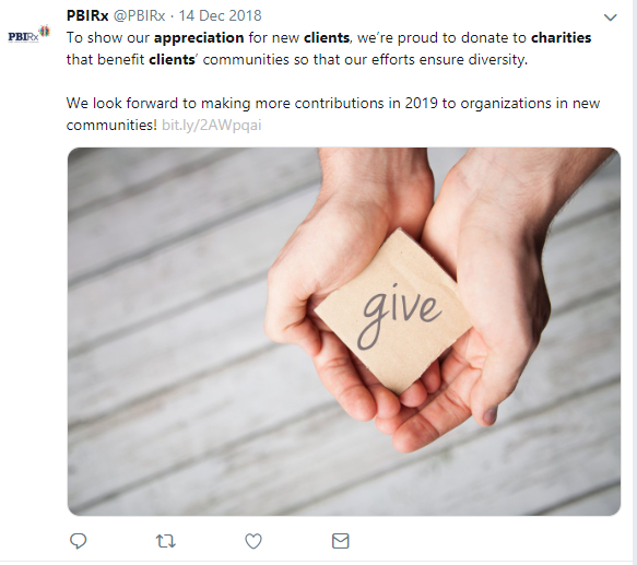 أفكار تقدير العميل هدية خيرية