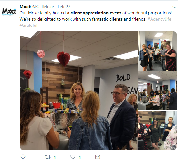 حزب أفكار تقدير العميل