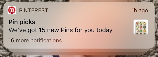 إشعار تخصيص الهاتف المحمول