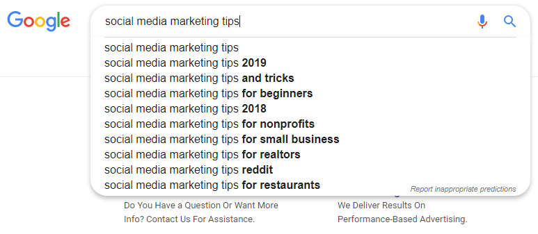 롱테일 키워드 검색 자동 완성