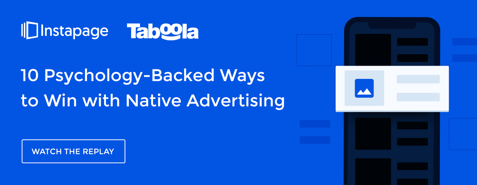 原生广告技巧网络研讨会