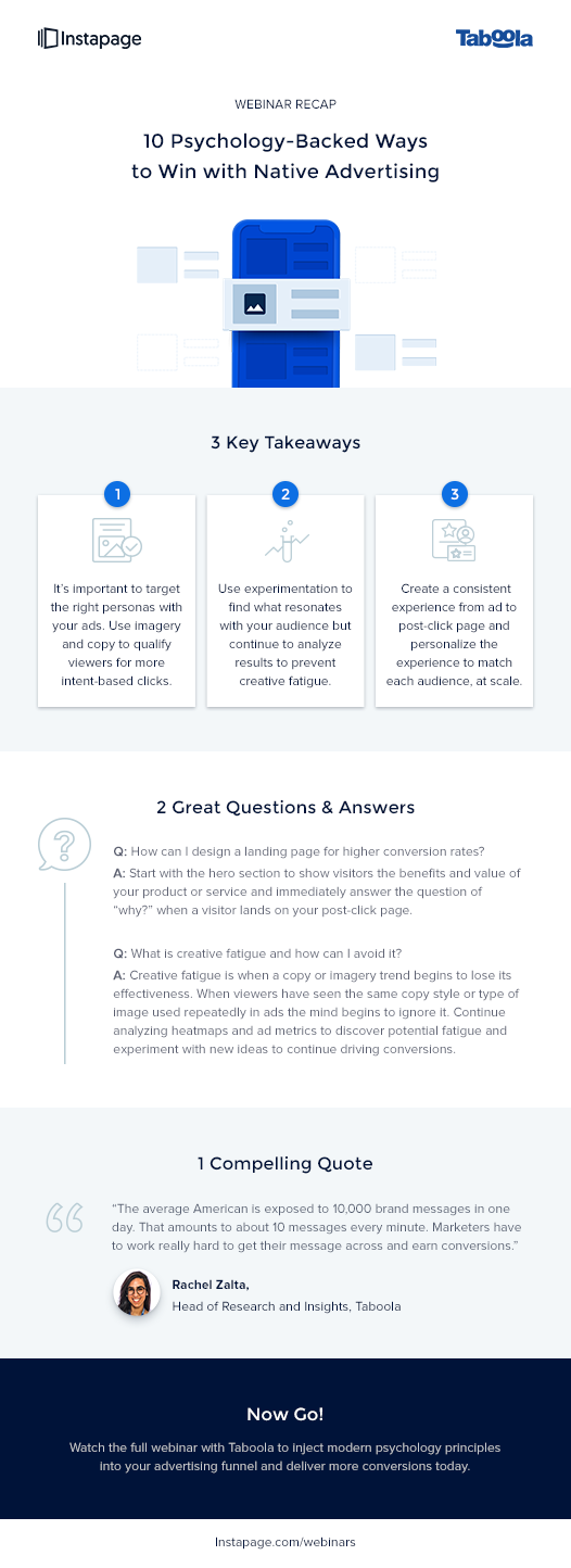本地广告技巧 Taboola 网络研讨会