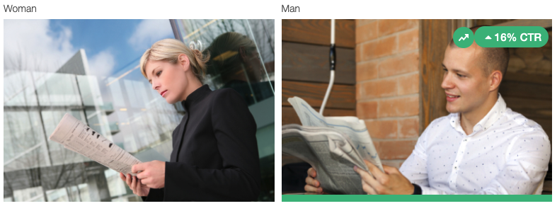 campañas publicitarias nativas hombre vs mujer