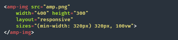 Атрибут размеров видео AMP
