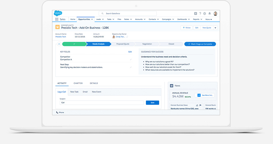 logiciel agence marketing Salesforce
