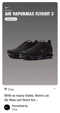 DTC-Marketing Nike pinterest