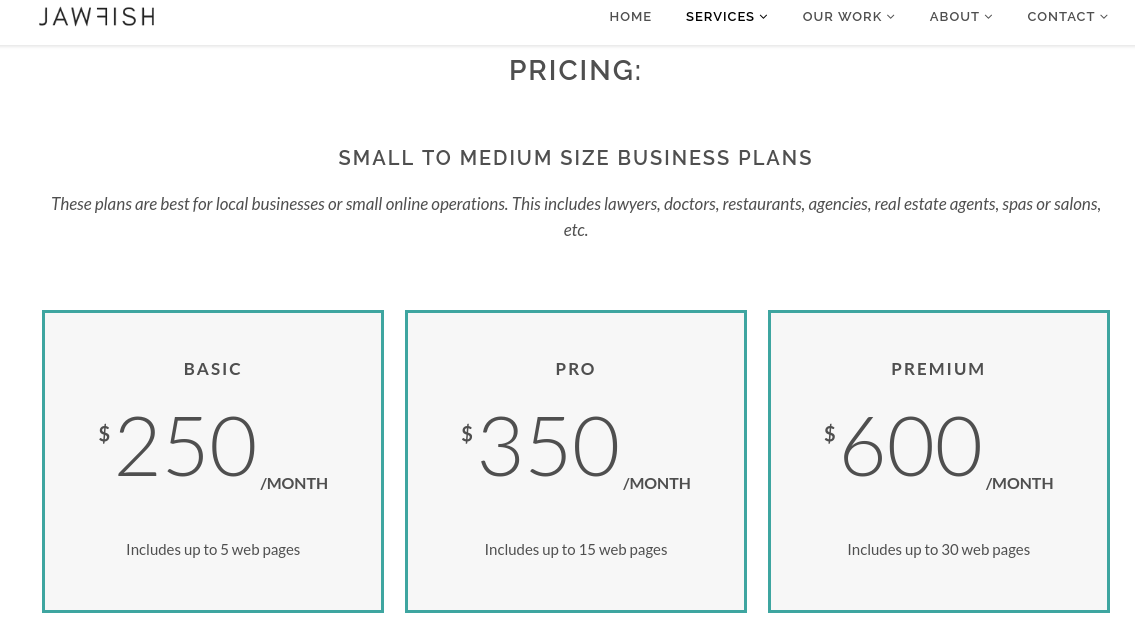 การกำหนดราคาสนับสนุนเว็บไซต์รายได้ประจำ