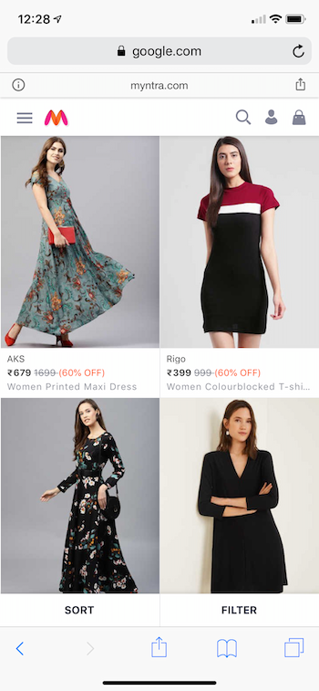 AMPeコマースの例をいつ使用するか