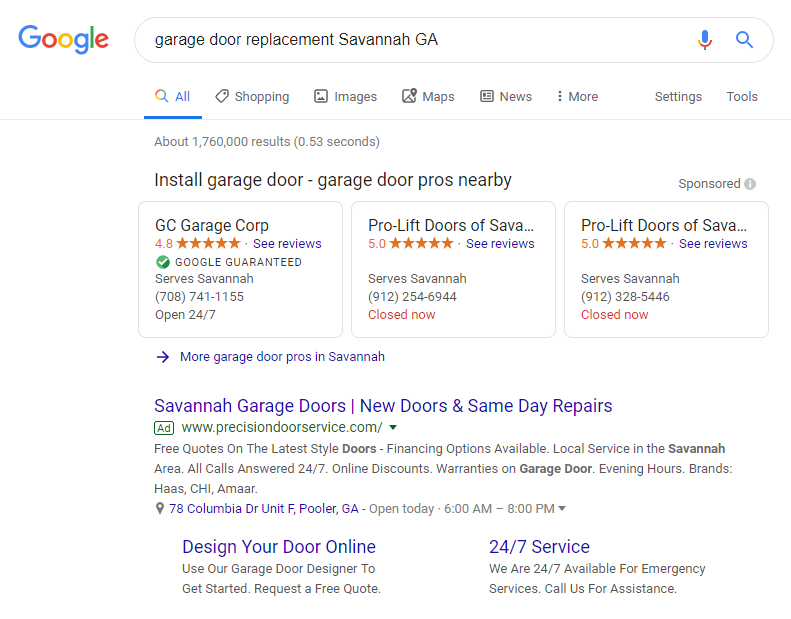 Google Local Service Ads erweiterte Reichweite