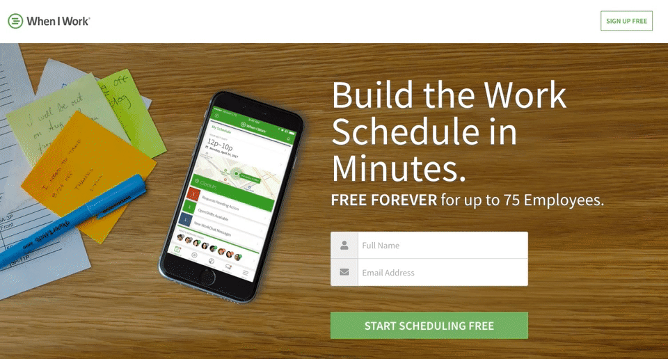 自動化と最適化のクリック後のページ