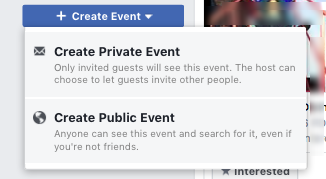 Annonces Facebook Event Response, étape 3