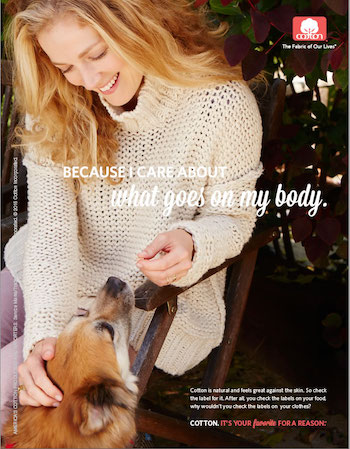 publicité à la demande primaire Exemple de coton