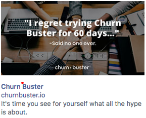 個性化與優化 Churn Buster Facebook 示例