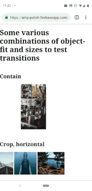 AMPはライトボックスモードを更新します