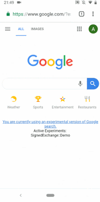AMPは署名された取引所を更新します