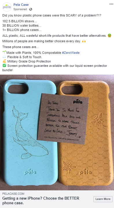 eコマースFacebook広告のヒントブランドストーリー