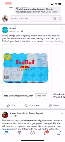 eコマースFacebook広告のヒントカルーセル広告