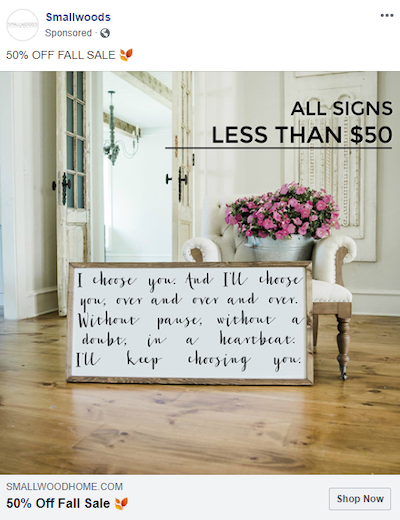 eコマースFacebook広告画像のヒント